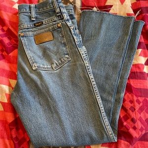 Retro high rise jeans